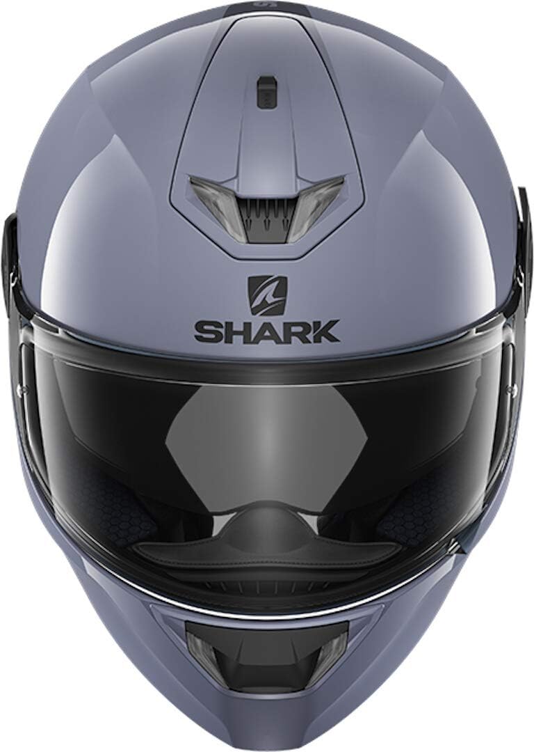 SHARK, Motorradhelm, Skwal 2, S01, XS | Schale aus eingespritztem thermoplastischen Harz Nardo grau