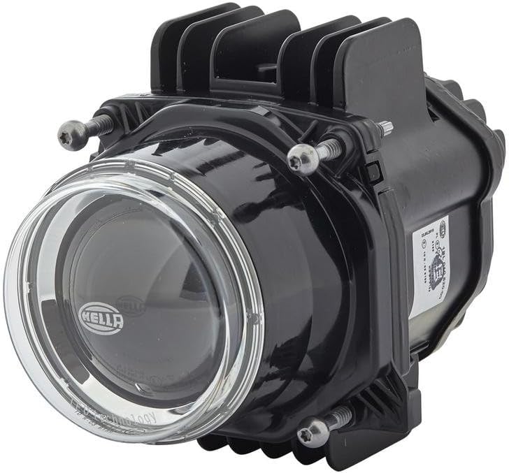 HELLA - LED/DE-Hauptscheinwerfer - 90mm Performance Bi-LED L70 - 24/12V - rund - Einbau - Lichtschei