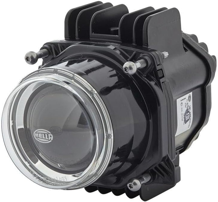 HELLA - LED/DE-Hauptscheinwerfer - 90mm Performance Bi-LED L70 - 24/12V - rund - Einbau - Lichtschei