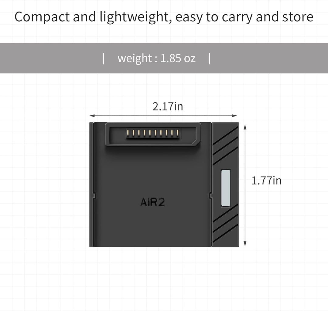 LYONGTECH USB Akku Ladegerät mit PD/QC für DJI Air 2S,Mavic Air 2 Drohne, Raqid Akkuladestation Hub