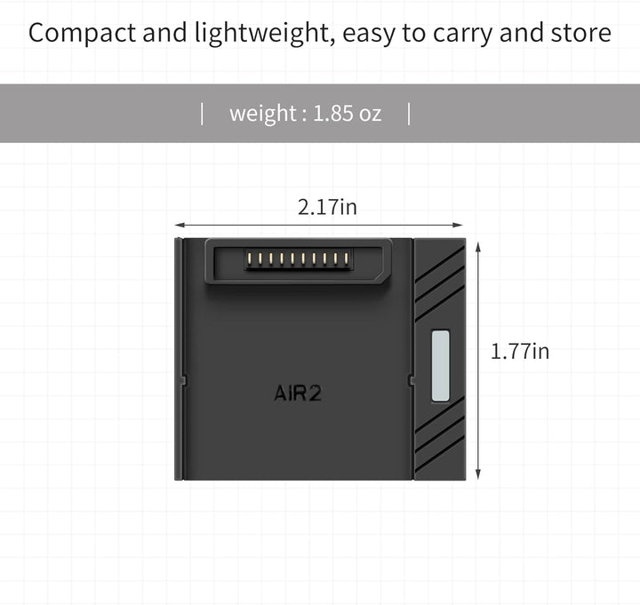LYONGTECH USB Akku Ladegerät mit PD/QC für DJI Air 2S,Mavic Air 2 Drohne, Raqid Akkuladestation Hub