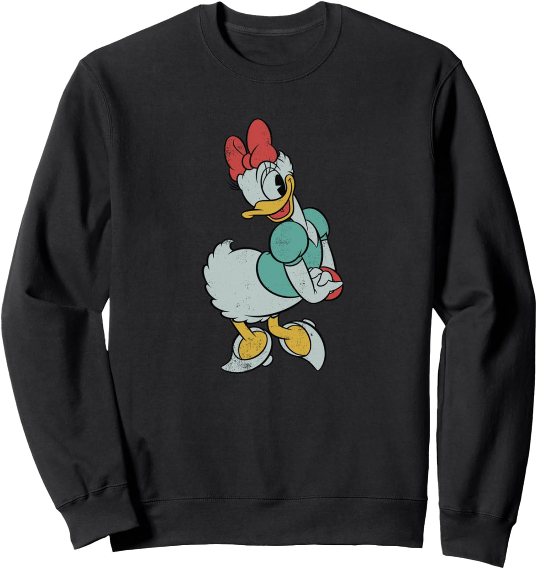 Disney Mickey and Friends Classic Daisy Duck Sweet Pose Sweatshirt