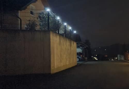LED Zaunpfostenkappe Solar für 60 x 40 mm Pfosten (5), 5