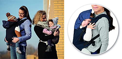 MOMI COLLETE Babytrage ab 3. Lebensmonat, für Babys und Kleinkinder bis max. 20 kg Körpergewicht, mi