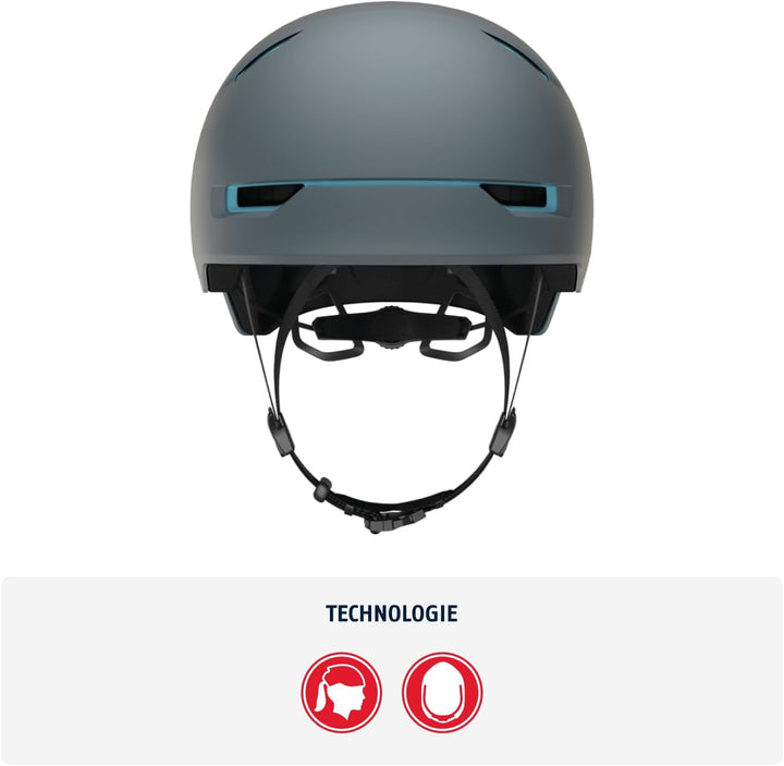 ABUS Stadthelm Scraper 3.0 ACE - Robuster Fahrradhelm für den Stadtverkehr - für Damen und Herren L