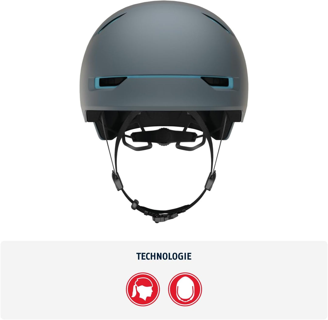 ABUS Stadthelm Scraper 3.0 ACE - Robuster Fahrradhelm für den Stadtverkehr - für Damen und Herren L