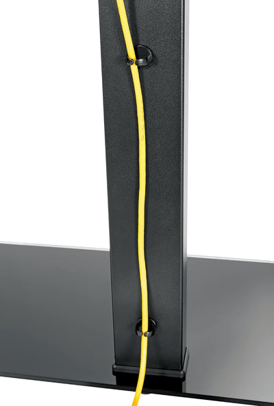 SCHWAIGER TVS7040 511 TV Standfuss TV-Ständer Fernseher-Fuss Fernseher-Halterung 37-70 Zoll max. 40k
