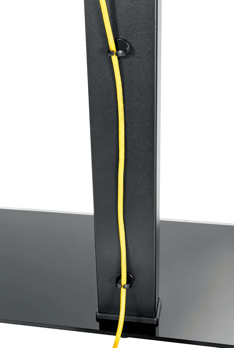 SCHWAIGER TVS7040 511 TV Standfuss TV-Ständer Fernseher-Fuss Fernseher-Halterung 37-70 Zoll max. 40k