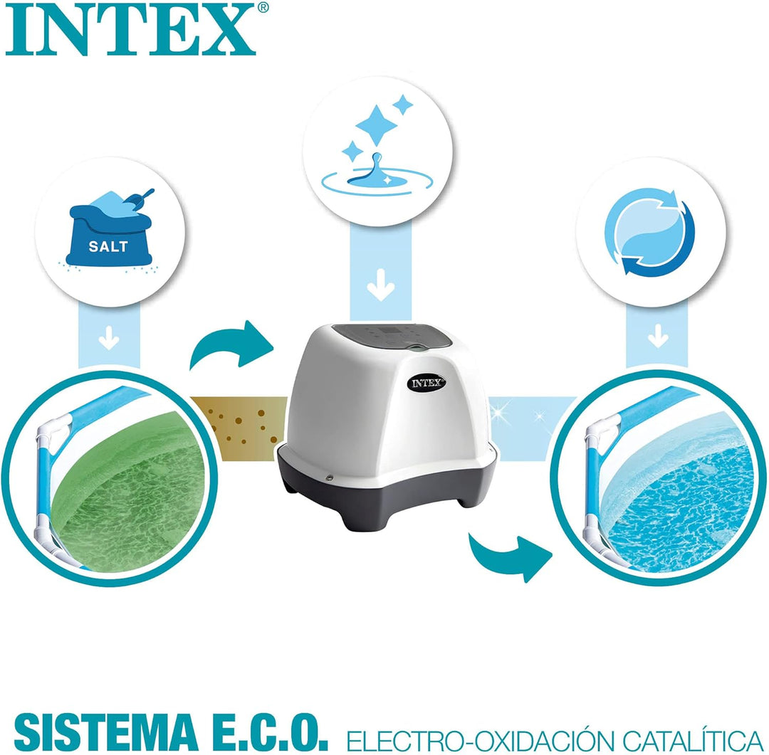 Intex 230V Krystal Clear Saltwater System CG-26664 Single, Single