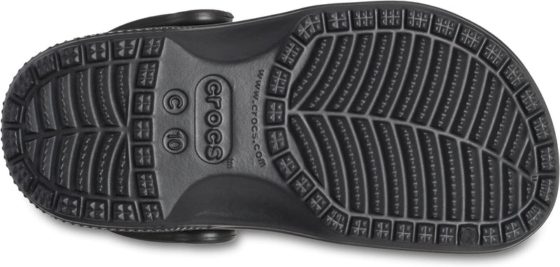 Crocs Unisex Kinder Classic Clog T Holzschuh 22/23 EU Schwarz, 22/23 EU Schwarz