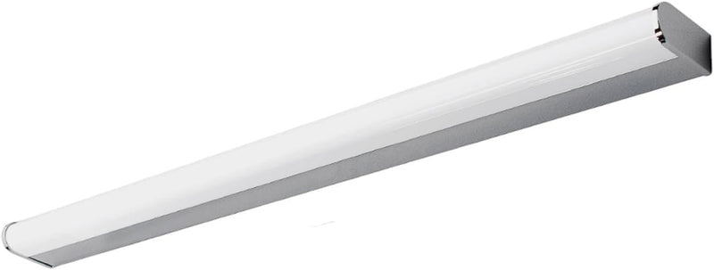 Lindby LED Spiegelleuchte 88cm, IP44, Wandlampe Badezimmer 220V, Badleuchte Wandleuchte warmweiss 3.