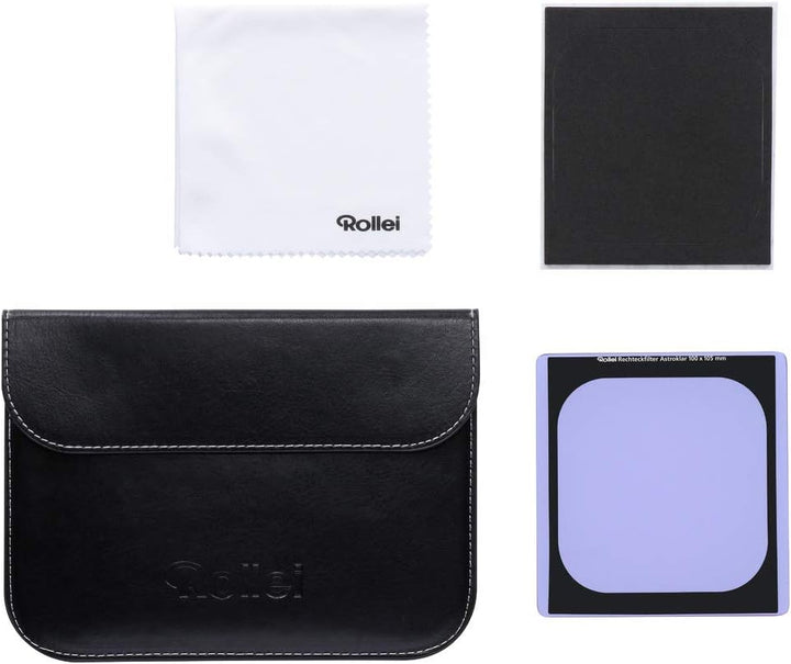 Rollei Astroklar Nachtlicht Light Pollution Filter – 100mm Rechteckfilter Stadtlicht-Filter für Nach
