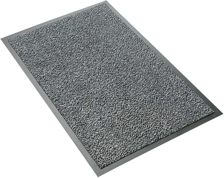 Kettelservice-Metzker® Schmutzfangmatte | Sauberlaufmatte | versch.Farben & Grössen | hellgrau-schwa