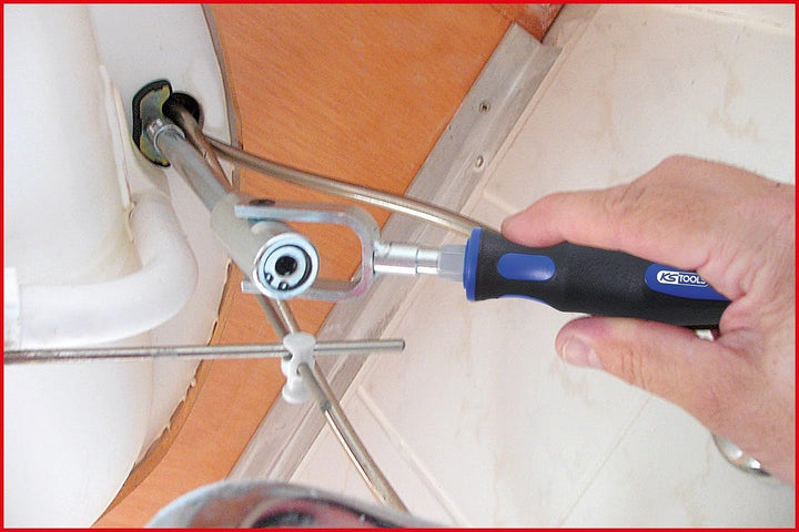 KS Tools 116.2050 Waschtisch-Montage-Satz, 6-tlg