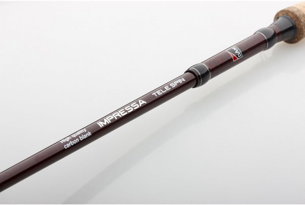 Dam Impressa Telescopic Travel Spinning Combo, Freshwater Angler Fishing Rod & Reel Pike Perch & Zan