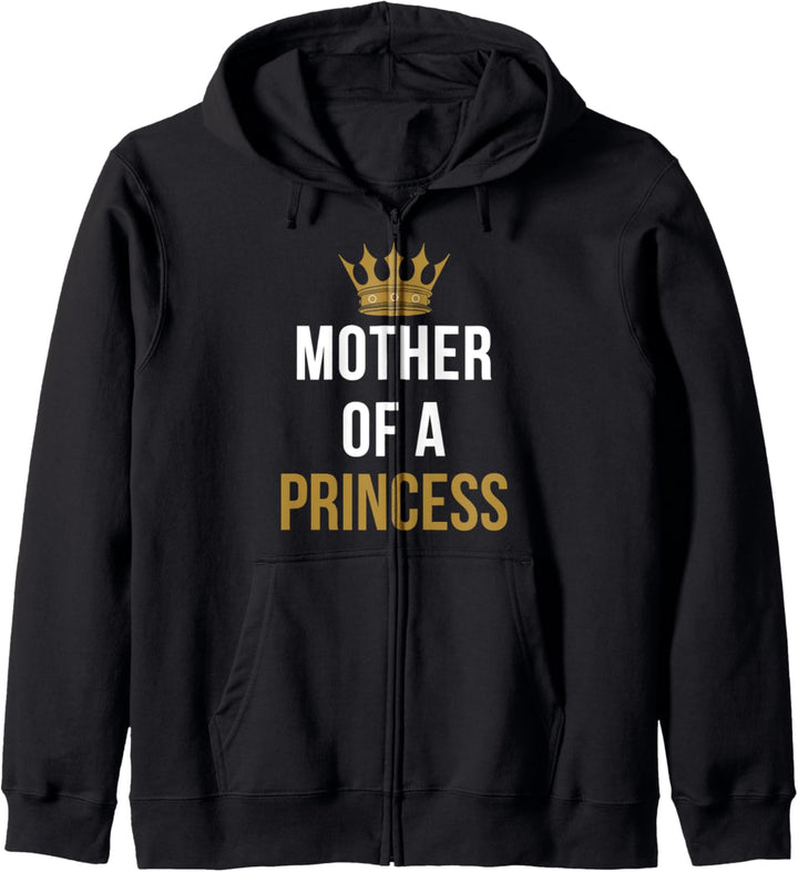 Mother Of A Princess Mutter Und Tochter Partnerlook Kapuzenjacke