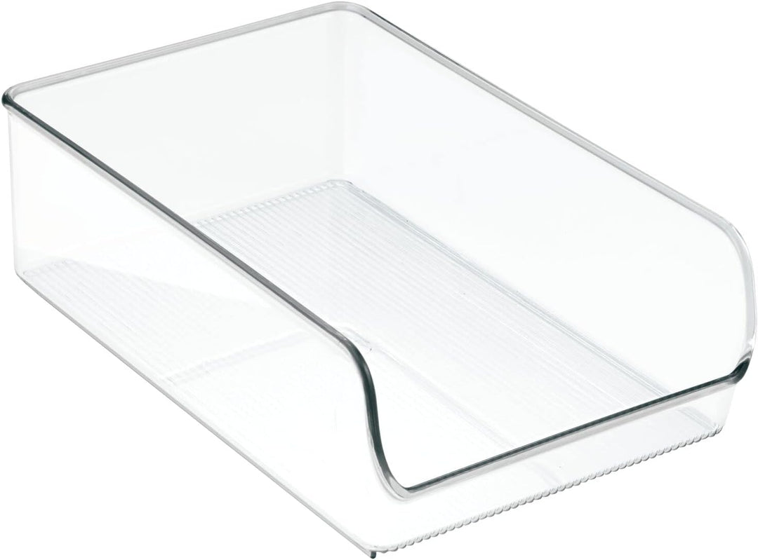 mDesign Aufbewahrungsbox gross – ideal zur Küchen Ablage, im Küchenschrank oder als Kühlschrankbox –