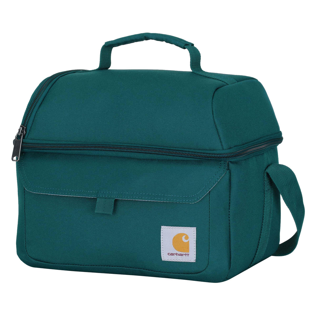 Carhartt 12 Can Zwei-Fach-Lunchbox | Haltbare, vollisolierte Lunchtasche für Frauen & Männer, Duck B