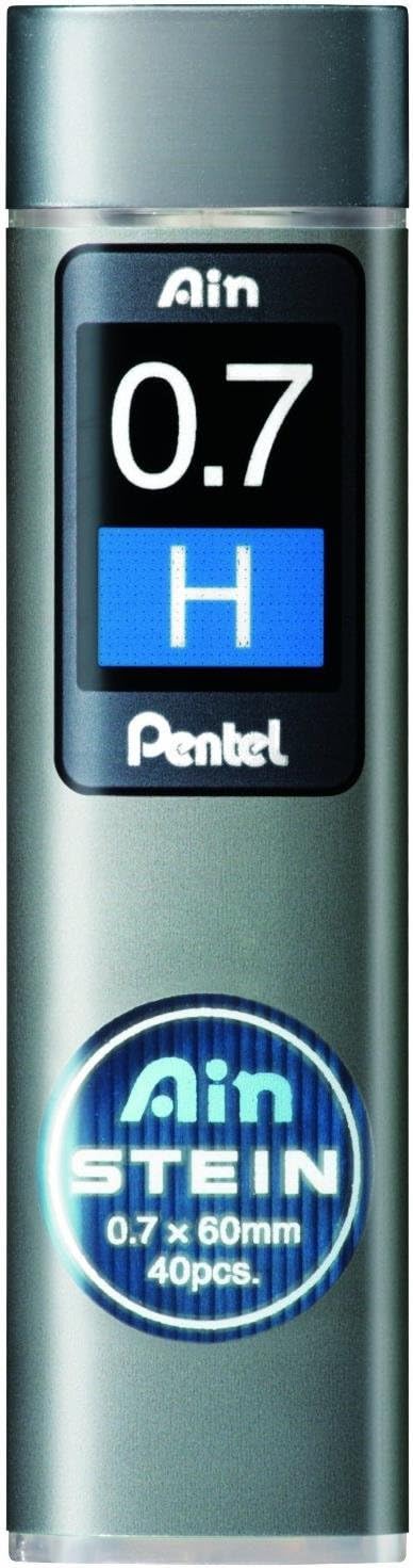 Pentel Ain Stein Druckbleistift führen 0,7 mm H 40 Minen (c277-h) 5 set, 5 set