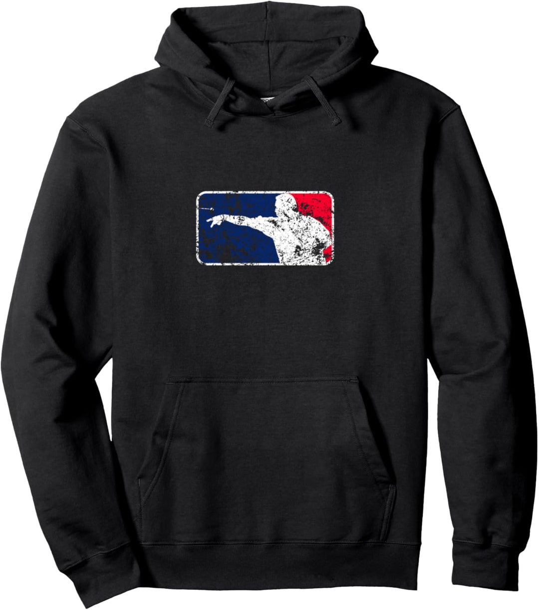 Lustiges Dartgeschenk für Dartspieler Pally 20 Darts Dar 180 Pullover Hoodie