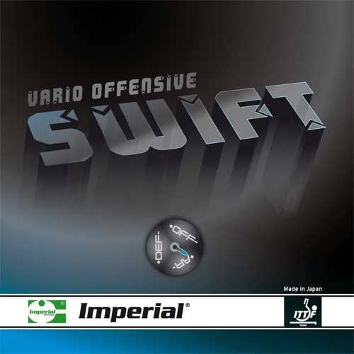 Imperial Swift | Japan Tischtennis Belag | Noppen innen | Allround/Offensiv | ITTF Zulassung Rot 1,8