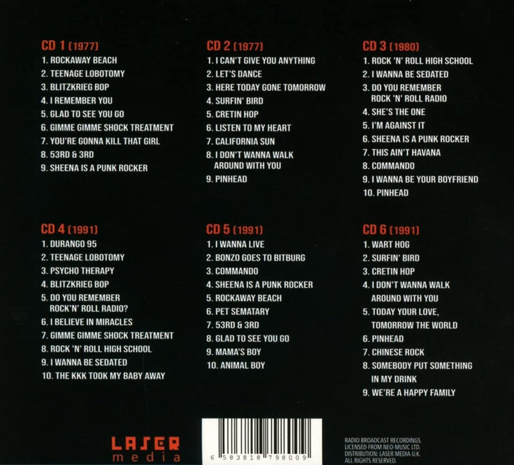 Box, Audio-CD