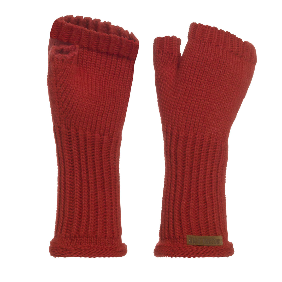 KNIT FACTORY - Cleo Handstulpen - Fingerlose Handschuhe - Gestrickte Handschuhe für Winter - Damen H