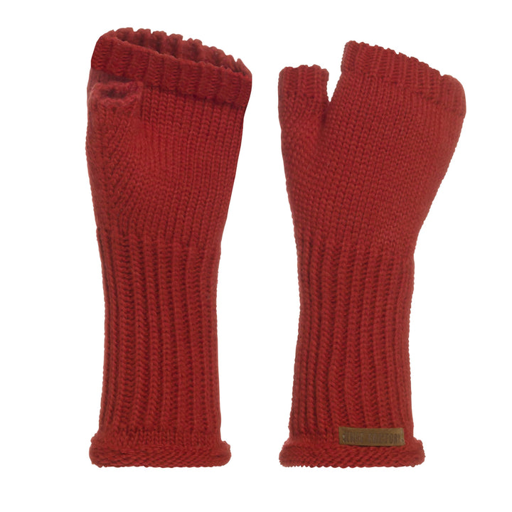 KNIT FACTORY - Cleo Handstulpen - Fingerlose Handschuhe - Gestrickte Handschuhe für Winter - Damen H