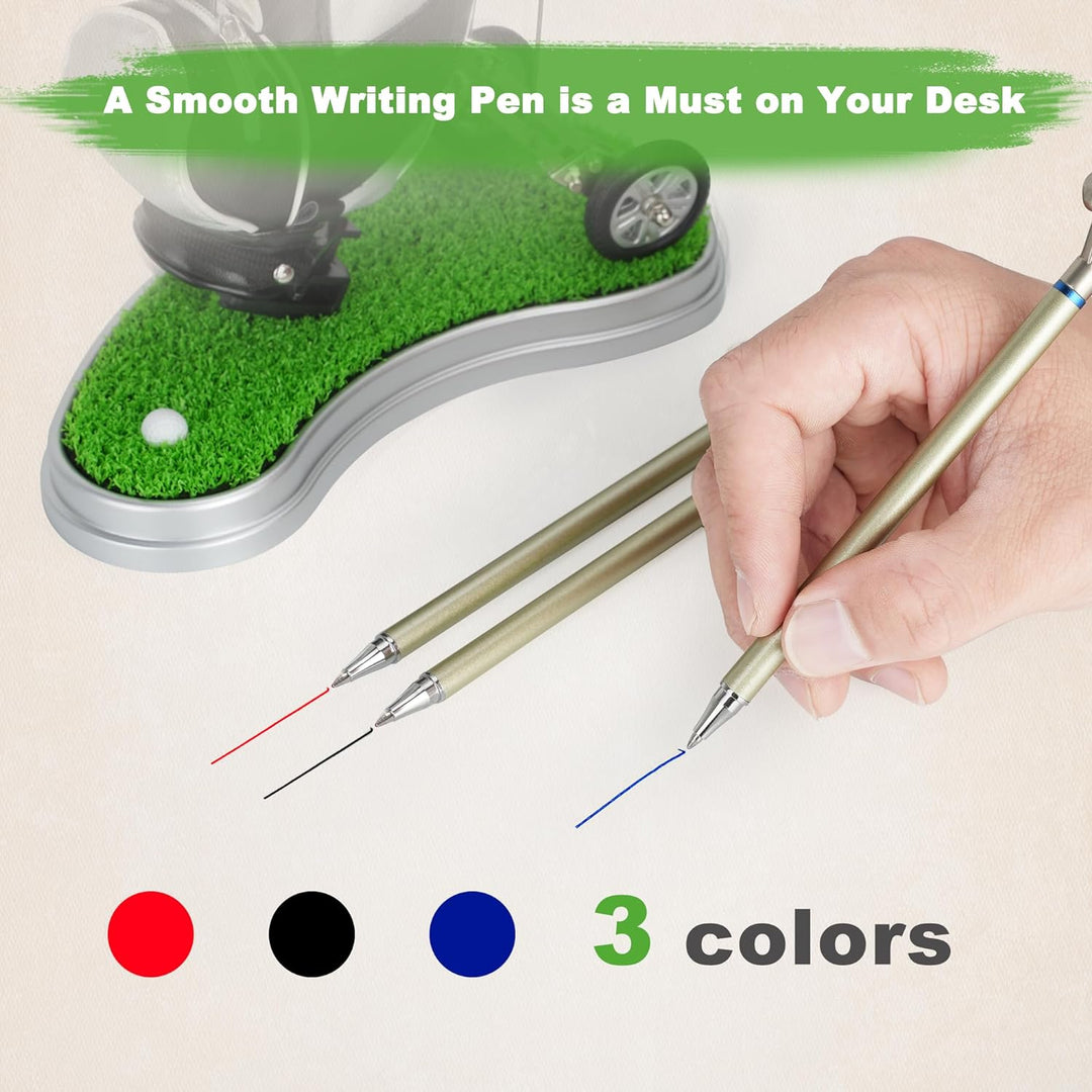 10L0L Golf-Stifthalter mit 3 Stiften für Golfschläger – einzigartiges Geschenk für Golffans und Koll