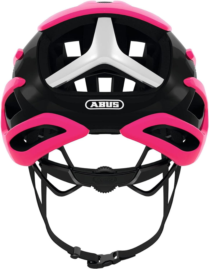 ABUS 81730 Fahrradhelm, Rosa (Fuchsia pink), L (59-61 cm)