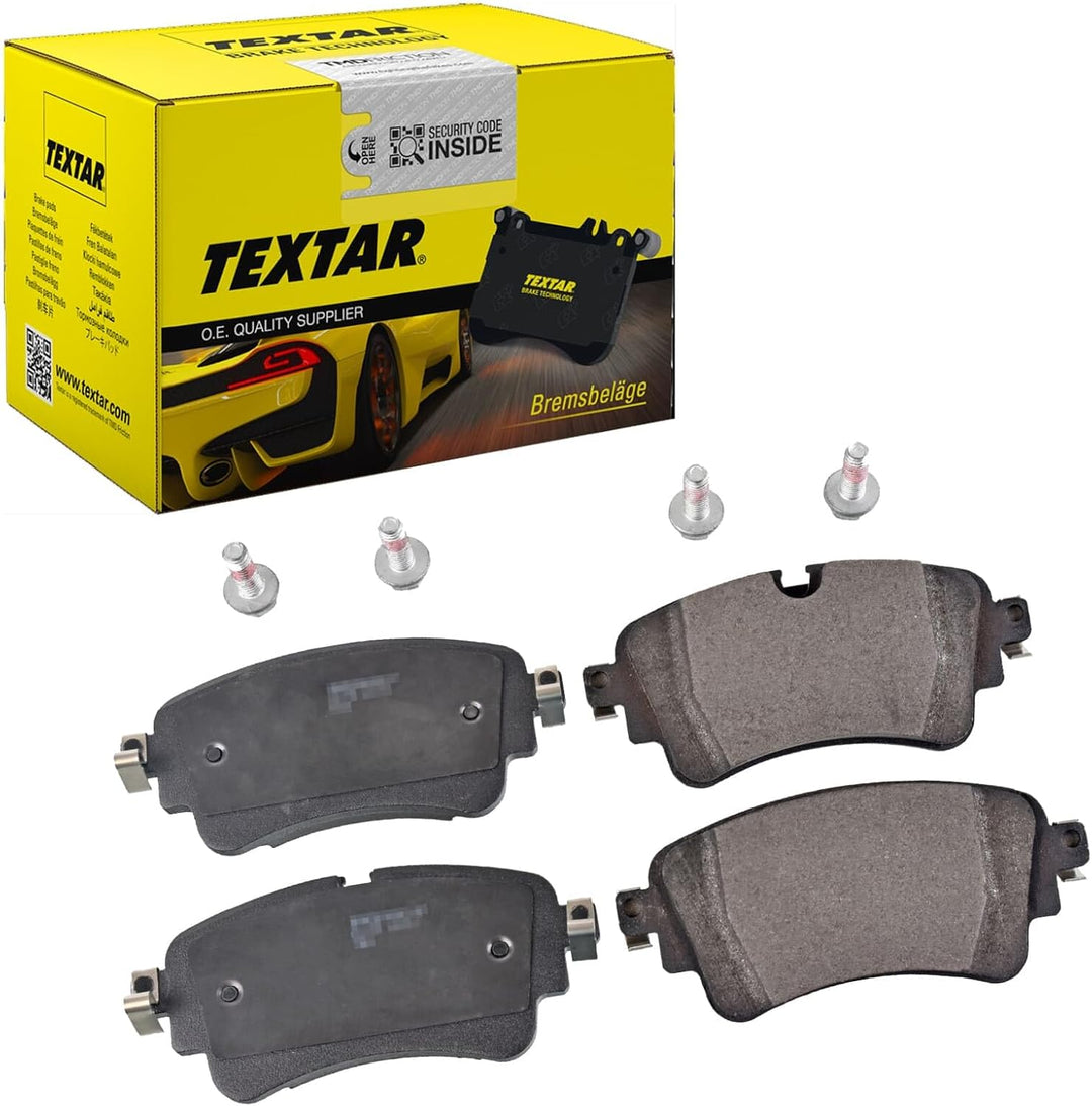 Textar Bremsklötze Bremsbeläge Bremsbelagsatz Hinterachse Q+ 2230801