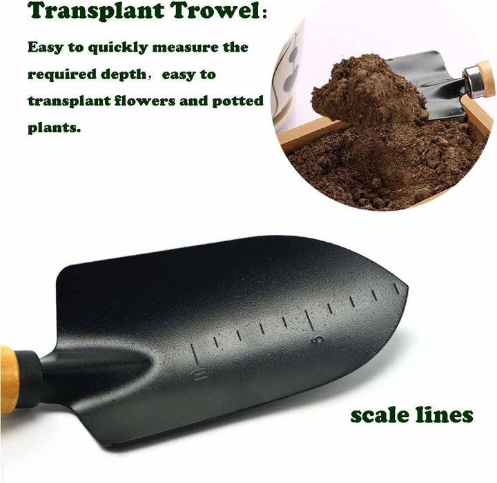 Gartenwerkzeug-Set-Gartenkelle,Gardening Tools Set-Garden Trowel,3 Pcs Gartengeräte-Set Werkzeuge Ge