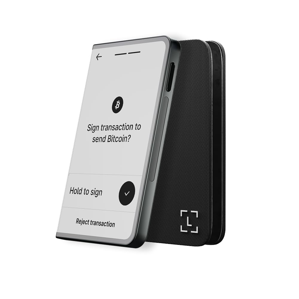 Ledger STAX: hochwertiger Touchscreen-Signer für sicheres Kryptomanagement, zum stilbewussten Divers
