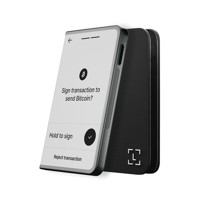 Ledger STAX: hochwertiger Touchscreen-Signer für sicheres Kryptomanagement, zum stilbewussten Divers