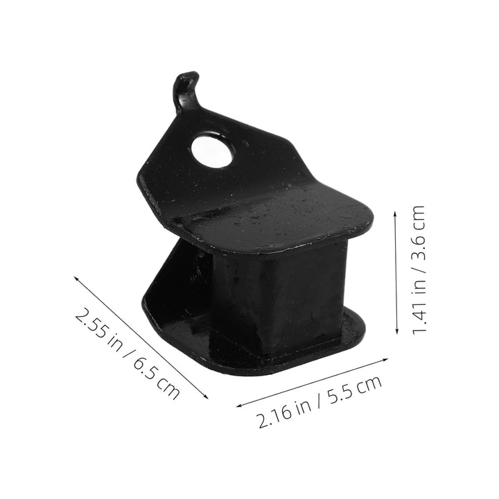 Toddmomy 4 Stück Motorhalterungs-Pads, Motor-isolatorblock, Stossfester Motorhalterungsblock, Anti-V