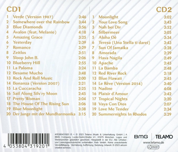 Best of: die Schönsten Gitarrenklänge, Audio-CD