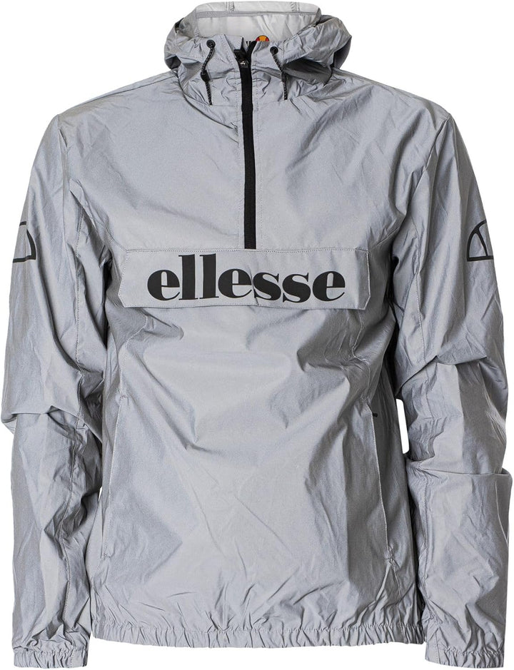 Ellesse Herren Acera Pullover Jacke, Übergangsjacke | Regenjacke, Windbreaker, Wasserdicht M Reflekt