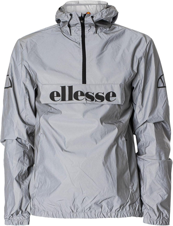 Ellesse Herren Acera Pullover Jacke, Übergangsjacke | Regenjacke, Windbreaker, Wasserdicht M Reflekt