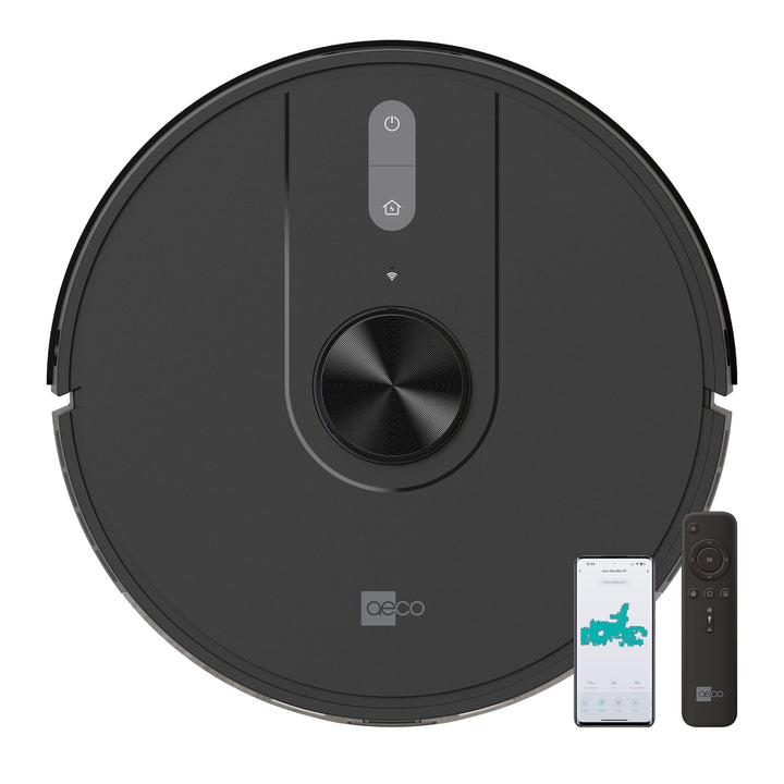 aeco VacuBot X5 Saugroboter mit Wischfunktion (5000 Pa, ideal für Tierhaare, LiDAR Laser Navigation,