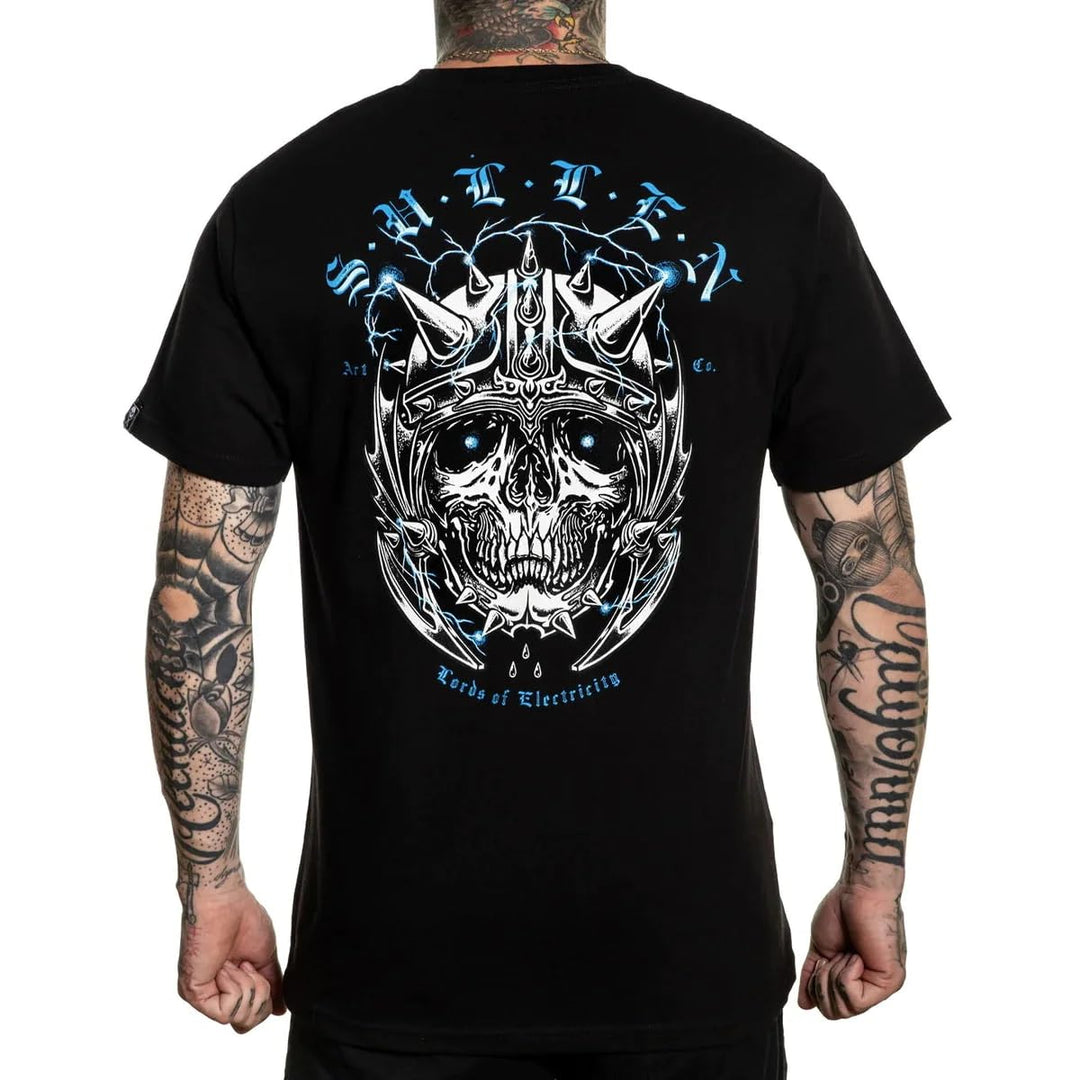 Sullen Men's Berserker Standard Black Short Sleeve T Shirt L