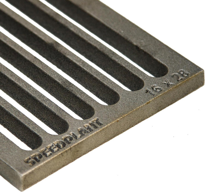 Hochwertiger Ascherost 16 x 28 cm Ofenrost Kaminrost Liegerost Tafelrost Feuerrost - Premiumqualität