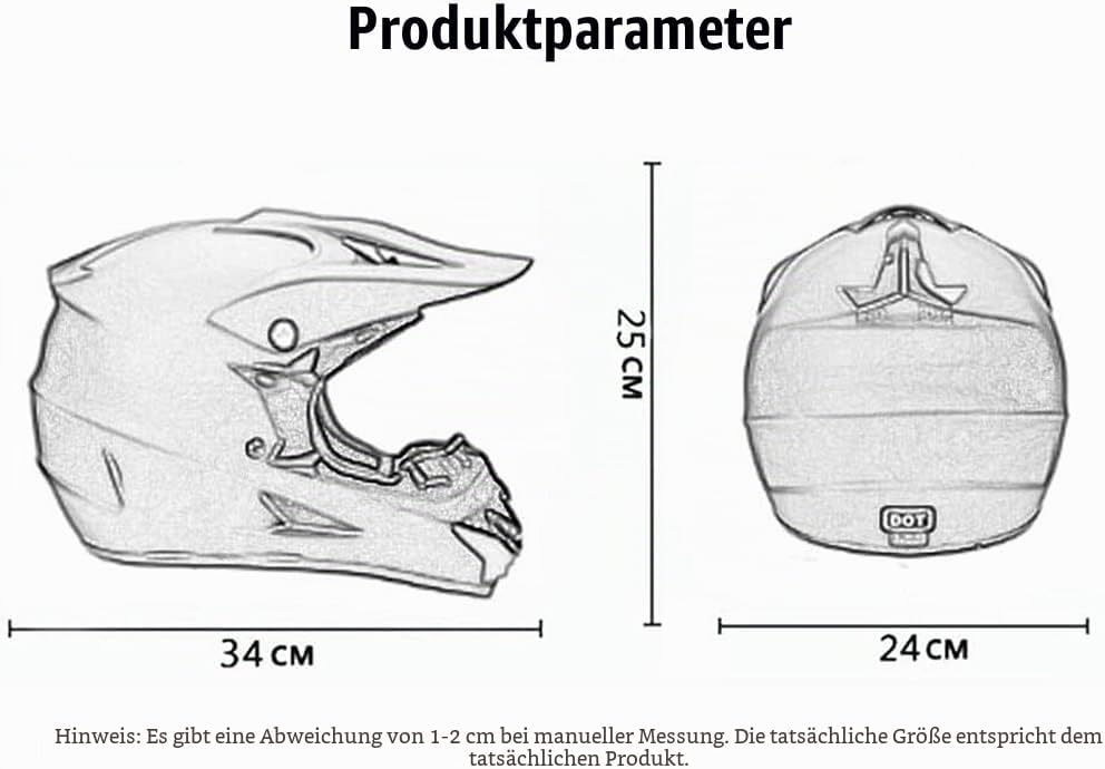 Jugend Motorradhelme,Kinderfahrradreithelm,Junge Und Mädchen, Roller Ski ATV Helm,ECE-Zertifizierung