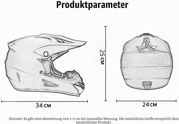 Jugend Motorradhelme,Kinderfahrradreithelm,Junge Und Mädchen, Roller Ski ATV Helm,ECE-Zertifizierung