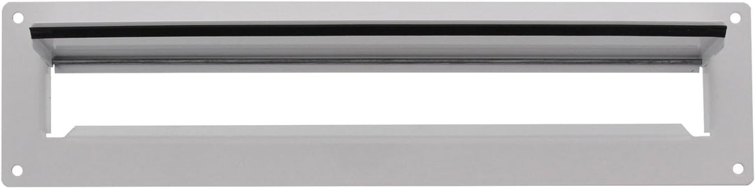 Burg-Wächter Aussen-Einwurfblende, Aluminium/Verzinktes Stahlblech, Porta 797 W, Weiss, Weiss