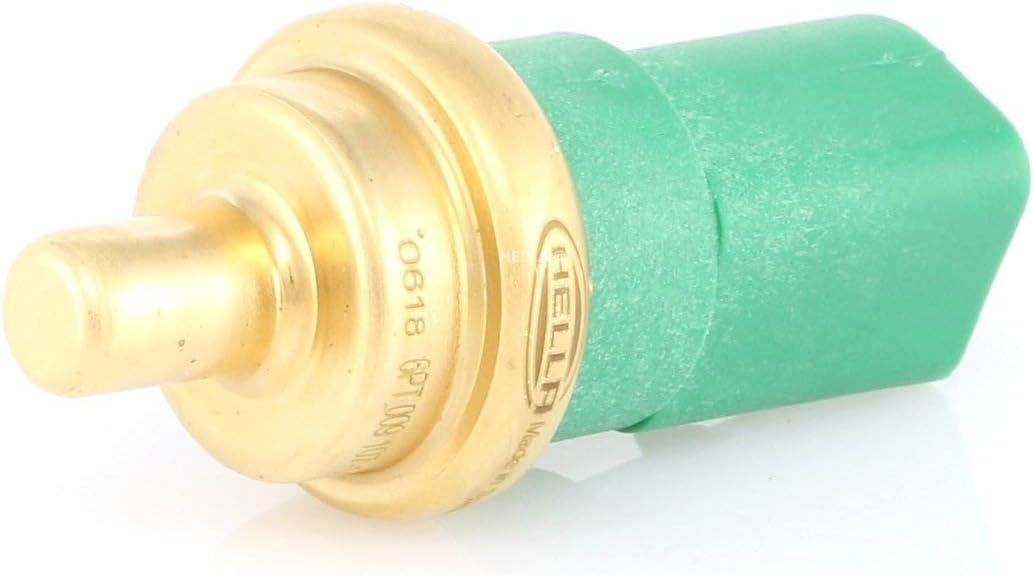 HELLA 6PR 008 079-041 Sensor, Motorölstand - 3-polig - mit Dichtung & 6PT 009 107-141 Sensor, Kühlmi