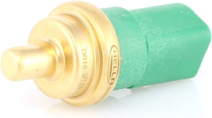 HELLA 6PR 008 079-041 Sensor, Motorölstand - 3-polig - mit Dichtung & 6PT 009 107-141 Sensor, Kühlmi