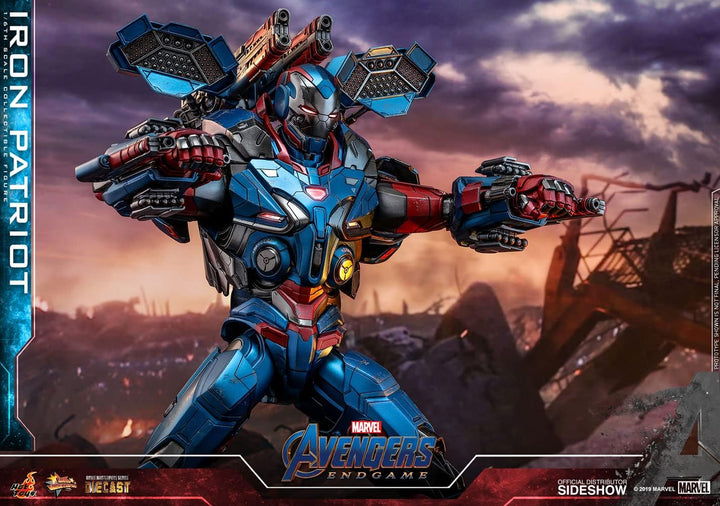 Hot Toys - 1:6 Iron Patriot Figur - Avengers: Endgame, HT904924, Mehrfarbig