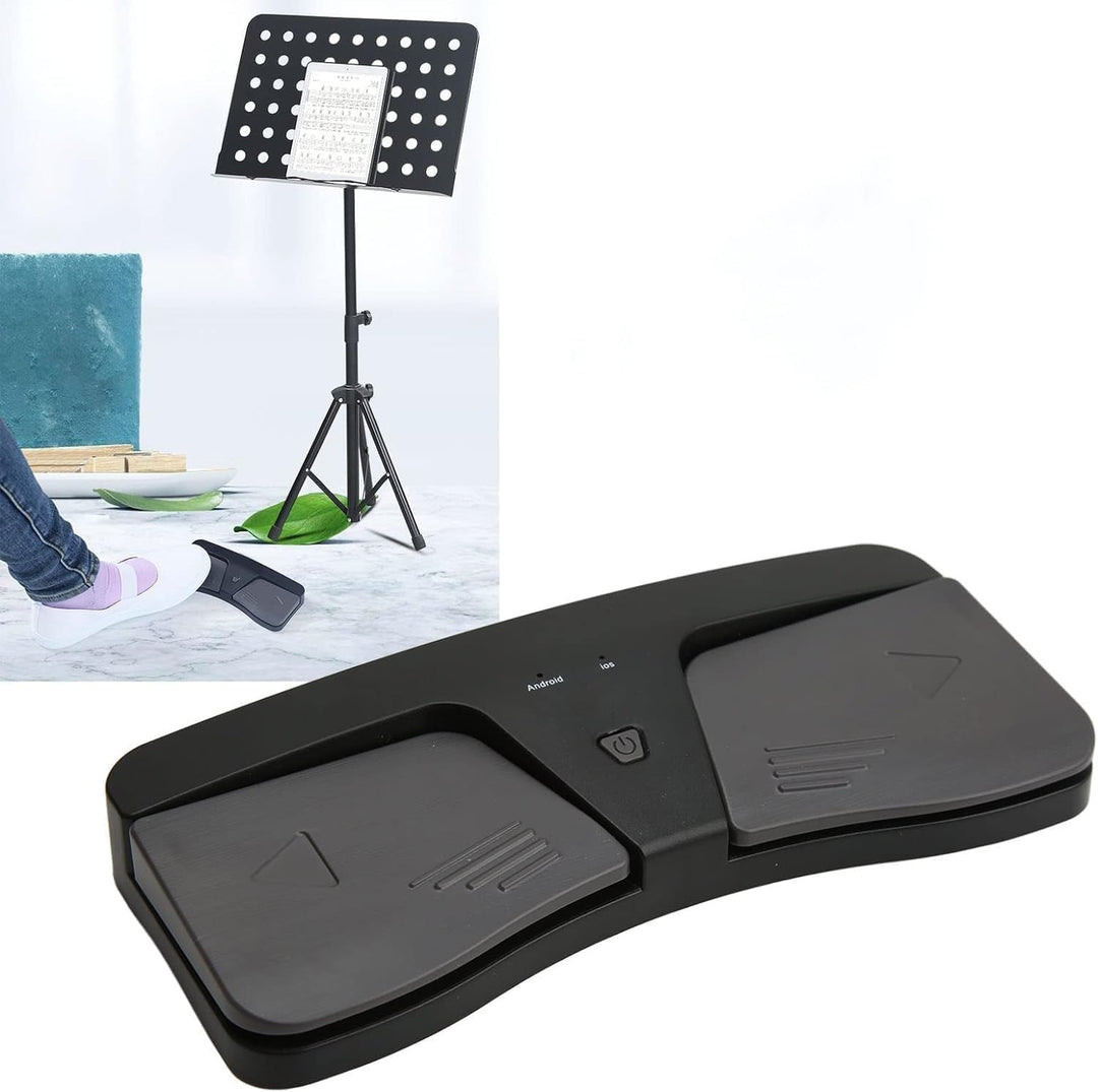 Wireless Page Turner Pedal, Bluetooth Page Turner Pedal, Music Page Turner Wireless Score Turning Fo