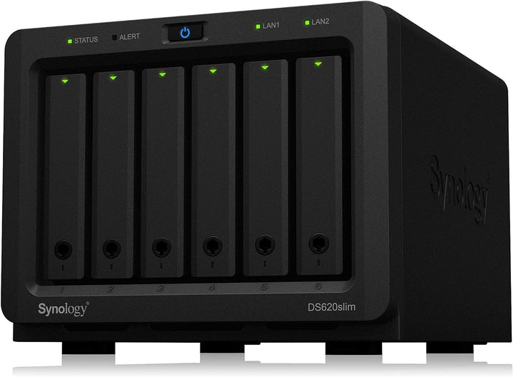 Synology 6 Bay 6,3 cm NAS DS620slim (Diskless)