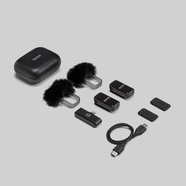 Rode Wireless Micro Drahtloses Mikrofon-System Light-ning mit keepdrum Netzteil Wireless Micro Light